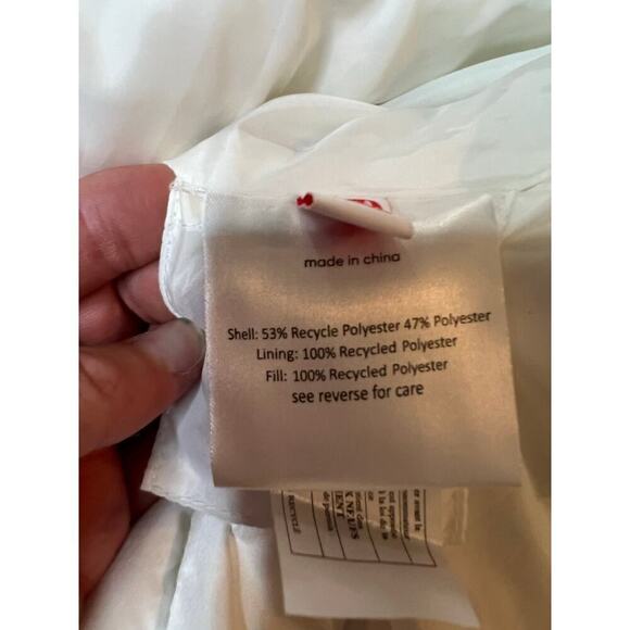 Alp N Rock Nori Quilted Jacket, Off White, NWT, Medium, Ski, Winter, Recycled - Picture 9 of 13